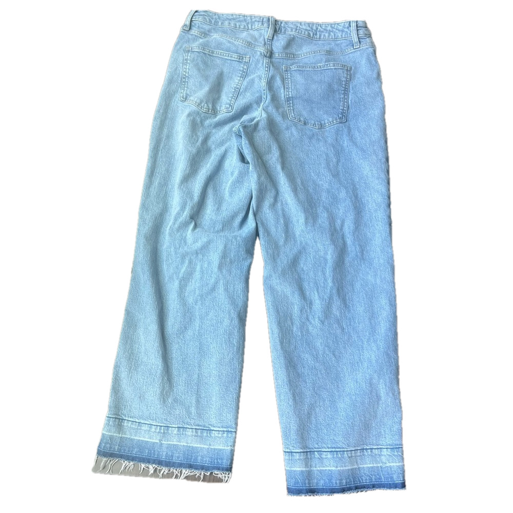 Universal Thread High Rise Womens Blue Ripped Jeans - Picture 2 of 5
